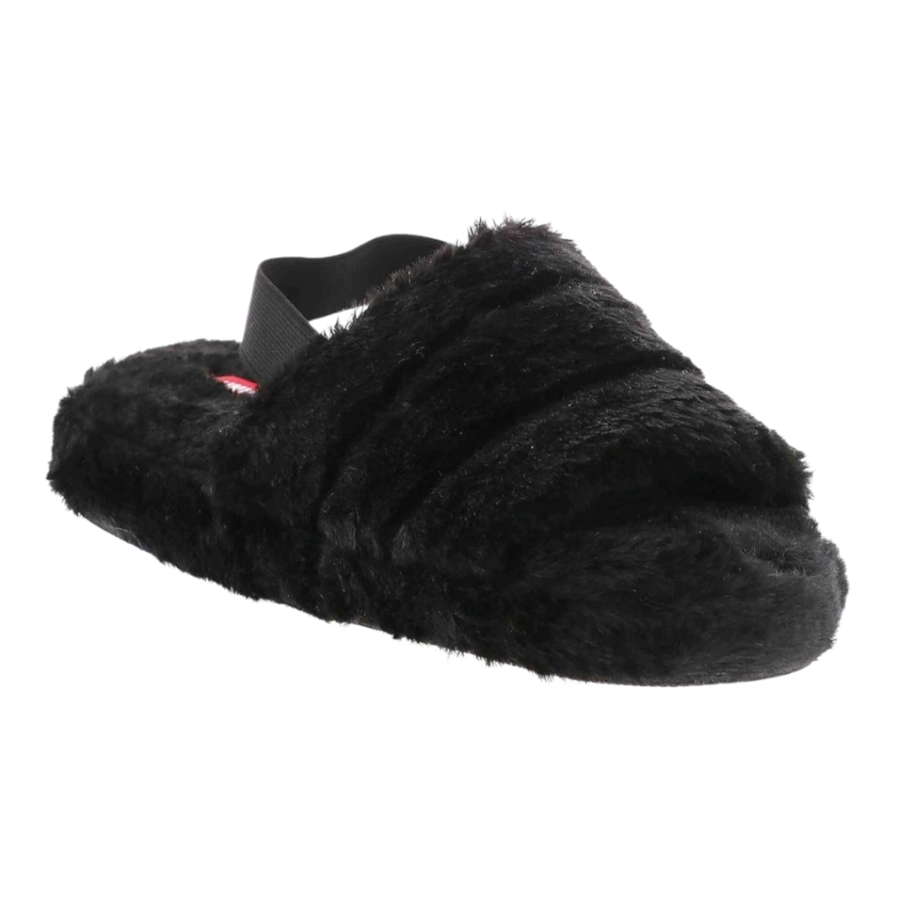 Union Bay Black Puff Slipper - Slingback - Women's Size 7 NIB